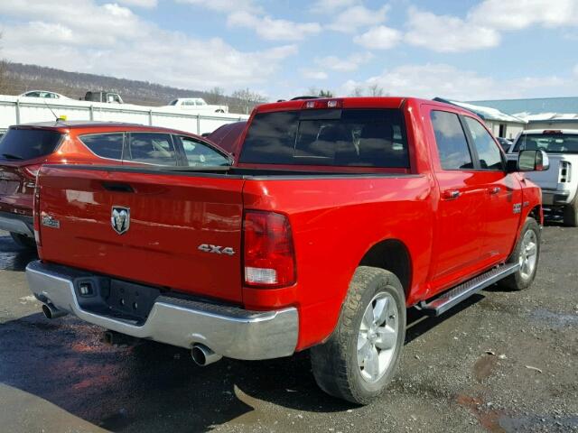 1C6RR7LT9FS724852 - 2015 RAM 1500 SLT RED photo 4