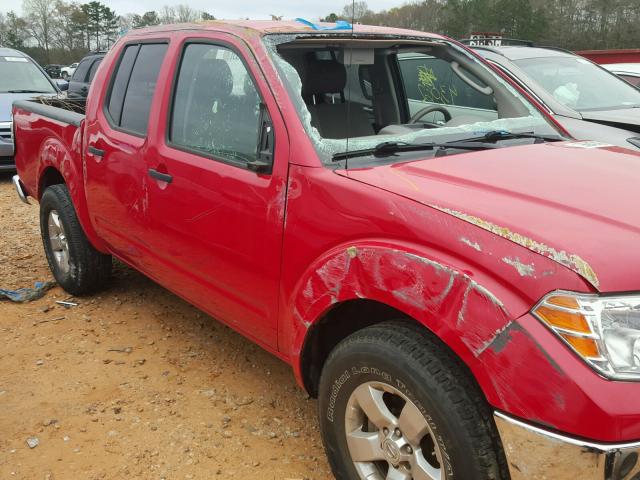 1N6AD07UX9C427891 - 2009 NISSAN FRONTIER C RED photo 9