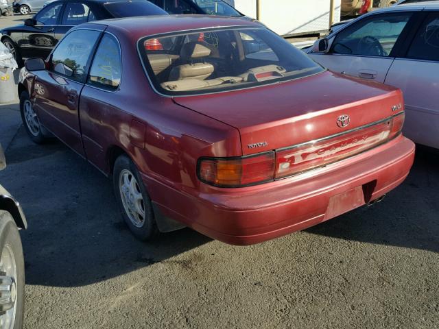 4T1GK12C9RU035403 - 1994 TOYOTA CAMRY LE RED photo 3