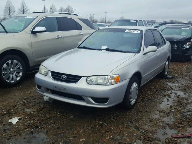 1NXBR12E12Z617511 - 2002 TOYOTA COROLLA CE TAN photo 2