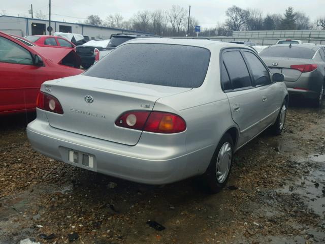 1NXBR12E12Z617511 - 2002 TOYOTA COROLLA CE TAN photo 4