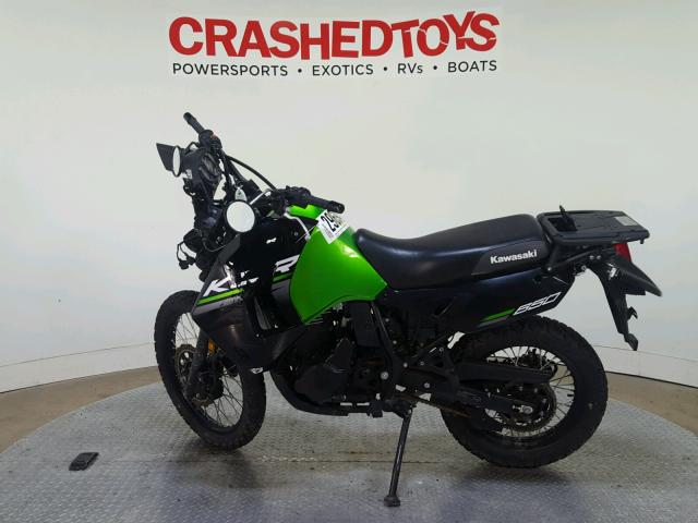 JKAKLEE19GDA86603 - 2016 KAWASAKI KL650 E BLACK photo 5