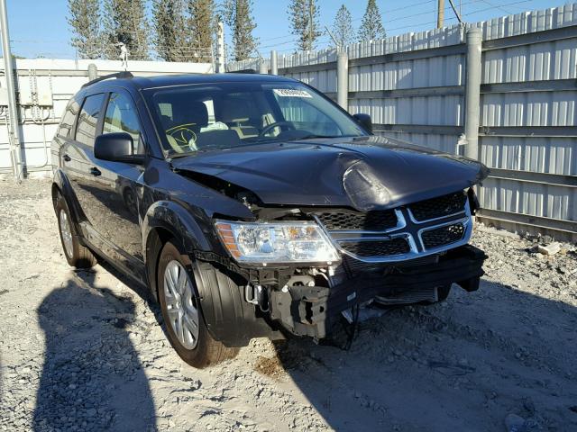 3C4PDCAB7HT673287 - 2017 DODGE JOURNEY SE GRAY photo 1