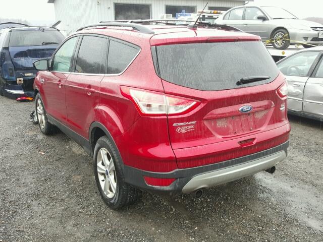 1FMCU9GX3DUB20202 - 2013 FORD ESCAPE SE RED photo 3