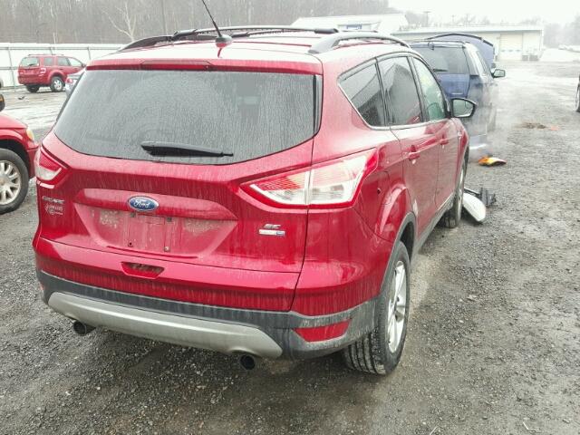 1FMCU9GX3DUB20202 - 2013 FORD ESCAPE SE RED photo 4