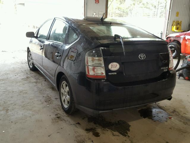 JTDKB20U140003500 - 2004 TOYOTA PRIUS BLACK photo 3