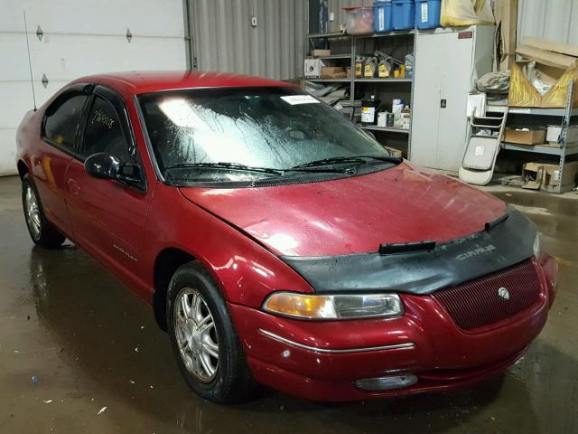 1C3EJ56H7WN153276 - 1998 CHRYSLER CIRRUS LXI BURGUNDY photo 1