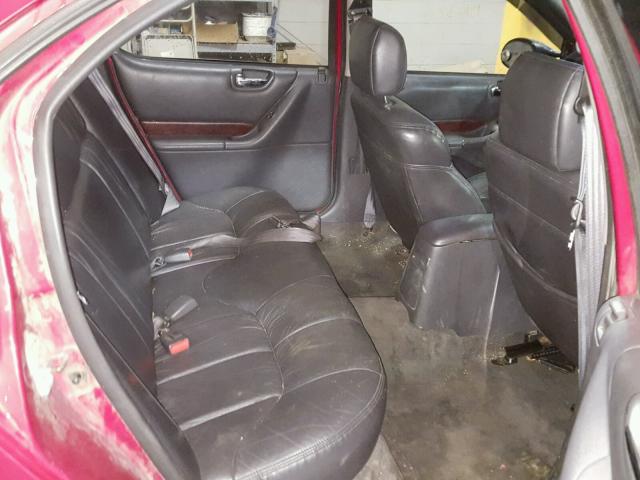 1C3EJ56H7WN153276 - 1998 CHRYSLER CIRRUS LXI BURGUNDY photo 6