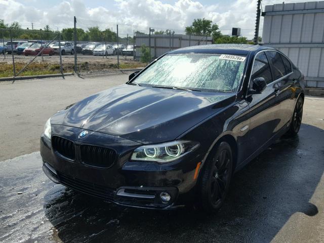 WBAKN9C57GD962530 - 2016 BMW 550 I BLACK photo 2