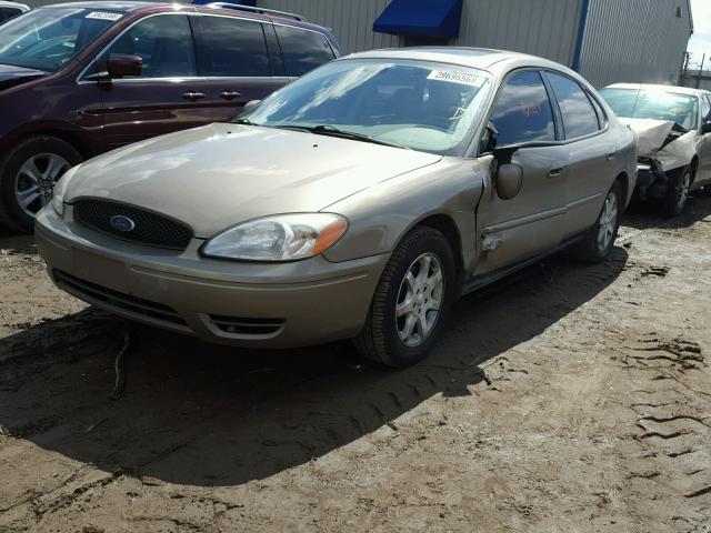 1FAFP56U26A119769 - 2006 FORD TAURUS SEL BEIGE photo 2