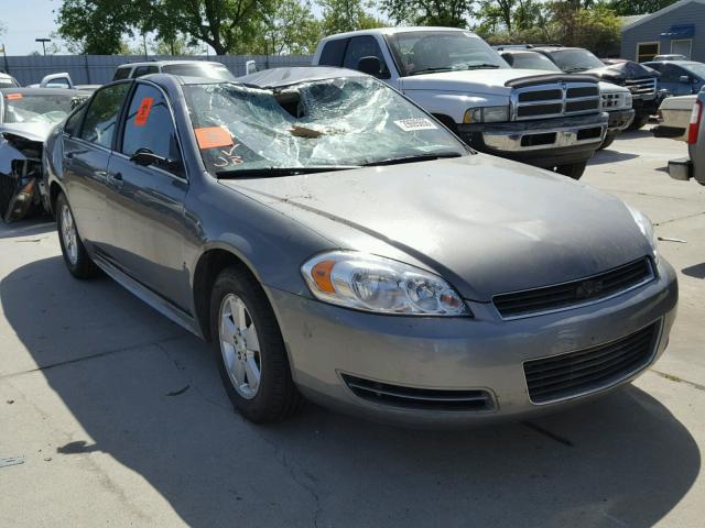 2G1WT57N791257778 - 2009 CHEVROLET IMPALA 1LT GRAY photo 1