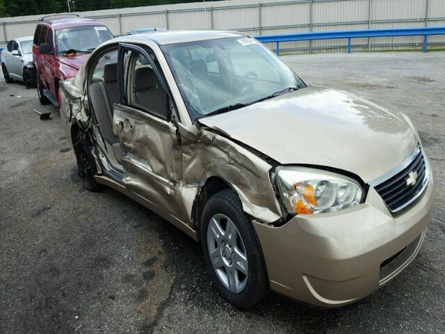 1G1ZT58F37F184337 - 2007 CHEVROLET MALIBU LT GOLD photo 1