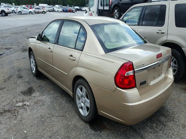 1G1ZT58F37F184337 - 2007 CHEVROLET MALIBU LT GOLD photo 3