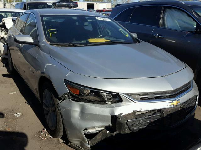 1G1ZE5ST8GF270493 - 2016 CHEVROLET MALIBU LT SILVER photo 1