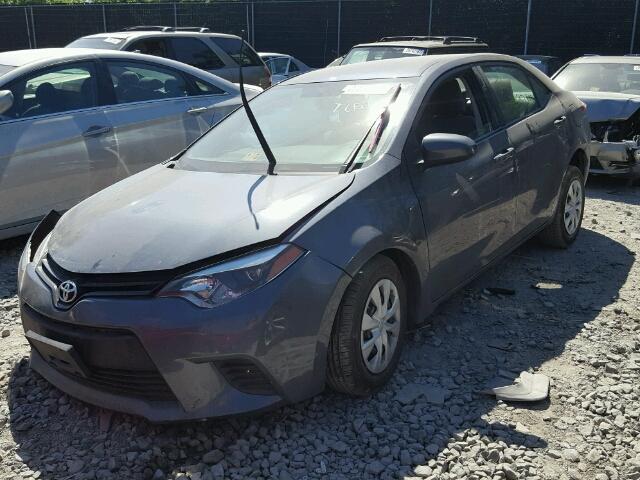 2T1BPRHEXEC088559 - 2014 TOYOTA COROLLA EC 灰色 照片 2