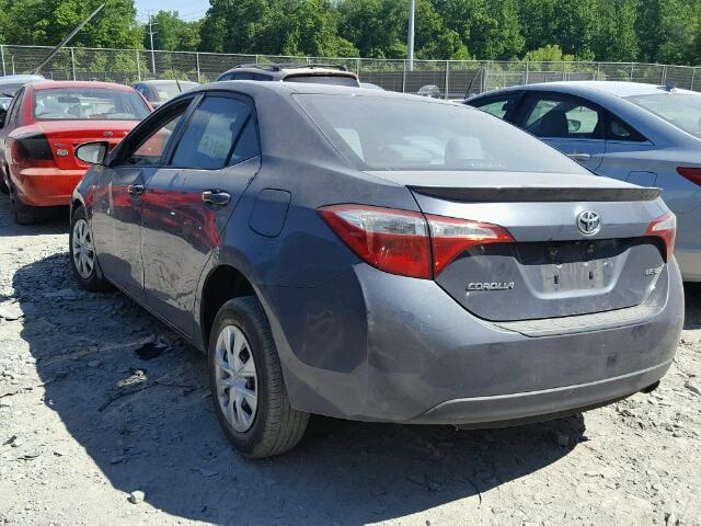 2T1BPRHEXEC088559 - 2014 TOYOTA COROLLA EC 灰色 照片 3