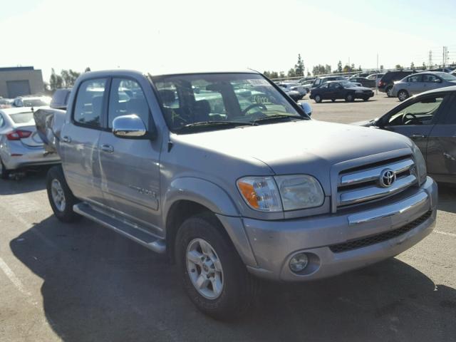 5TBET34185S473336 - 2005 TOYOTA TUNDRA DOU SILVER photo 1