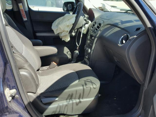 3GNBAADB6AS512080 - 2010 CHEVROLET HHR LS BLUE photo 5