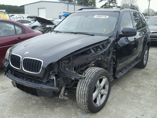 5UXFE43528L006451 - 2008 BMW X5 3.0I BLACK photo 2