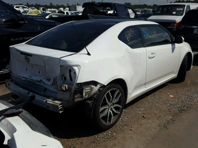 JTKJF5C78E3082650 - 2014 TOYOTA SCION TC 白色 照片 4
