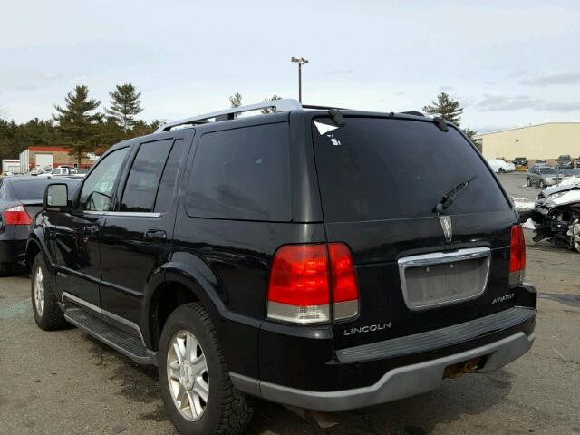 5LMEU88H44ZJ34183 - 2004 LINCOLN AVIATOR 黑色 照片 3