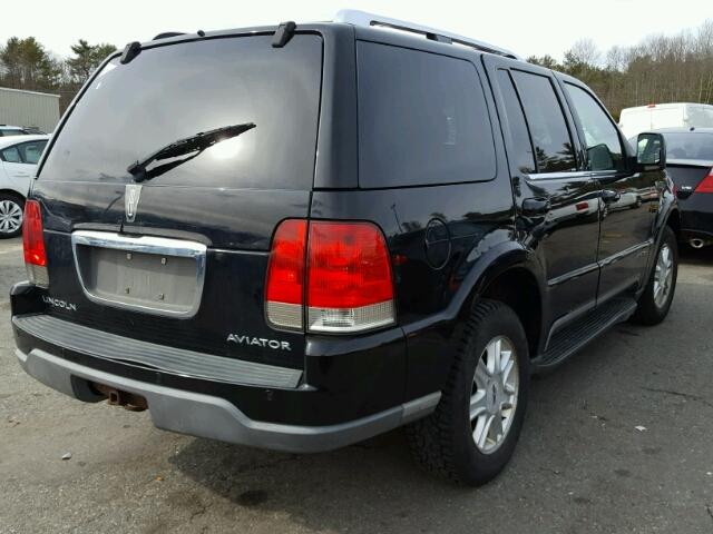 5LMEU88H44ZJ34183 - 2004 LINCOLN AVIATOR 黑色 照片 4