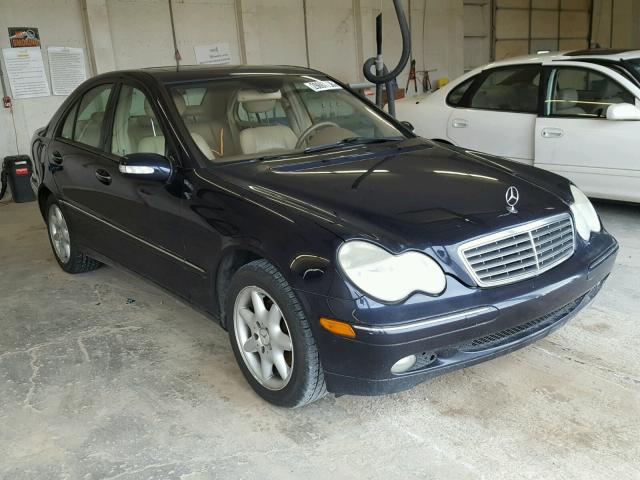 WDBRF61J53A453611 - 2003 MERCEDES-BENZ C 240 BLUE photo 1