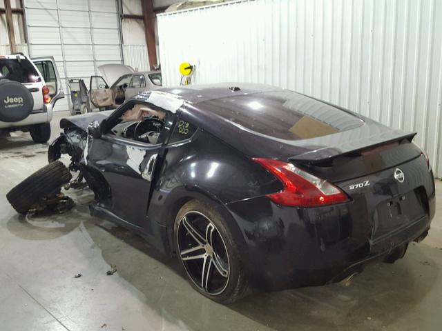 JN1AZ44E99M408920 - 2009 NISSAN 370Z BLACK photo 3