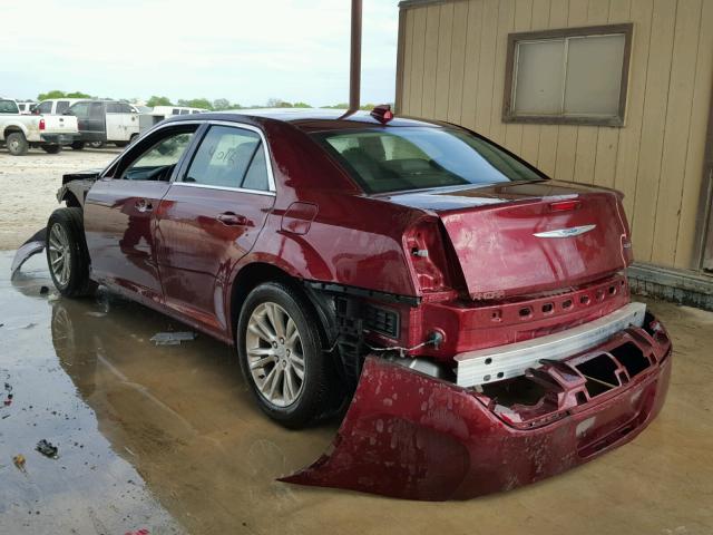 2C3CCAAG7HH577772 - 2017 CHRYSLER 300 LIMITE MAROON photo 3