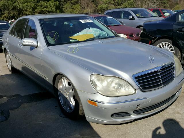 WDBNG75J03A318807 - 2003 MERCEDES-BENZ S 500 SILVER photo 1