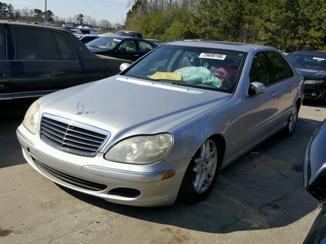 WDBNG75J03A318807 - 2003 MERCEDES-BENZ S 500 SILVER photo 2