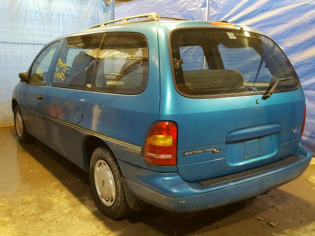 2FMDA5144SBB90573 - 1995 FORD WINDSTAR W BLUE photo 3