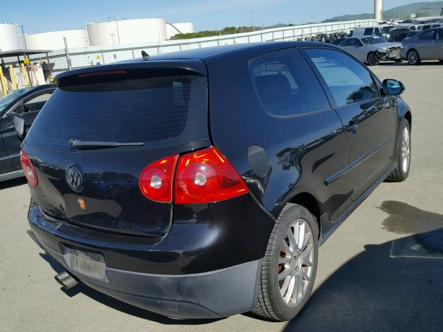 WVWFV71K06W093550 - 2006 VOLKSWAGEN NEW GTI BLACK photo 4