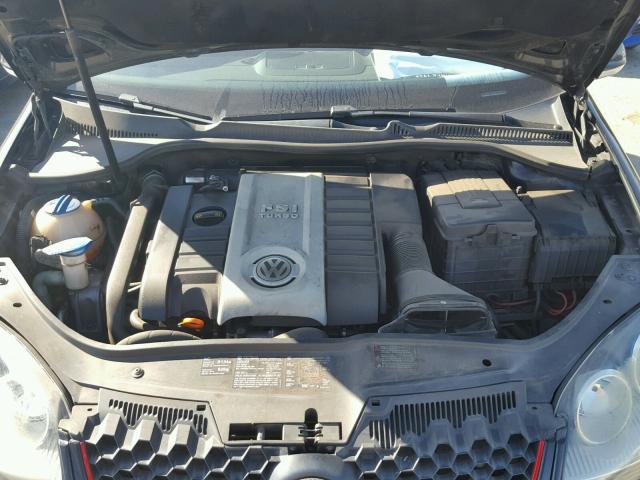 WVWFV71K06W093550 - 2006 VOLKSWAGEN NEW GTI BLACK photo 7