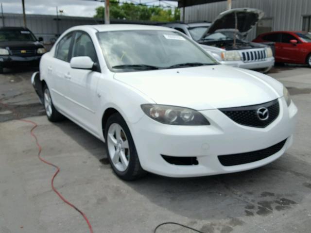 JM1BK32F361415645 - 2006 MAZDA 3 I WHITE photo 1