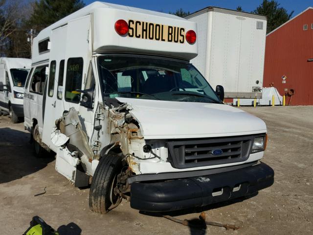 1FTSS34L17DA63880 - 2007 FORD ECONOLINE WHITE photo 1