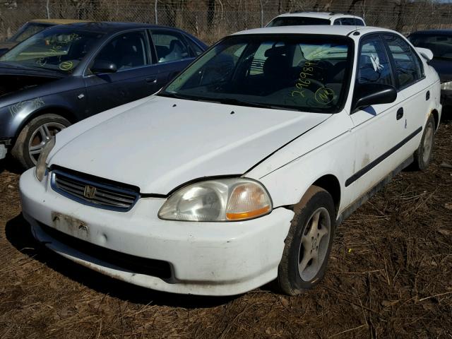 1HGEJ6671WL037092 - 1998 HONDA CIVIC LX WHITE photo 2