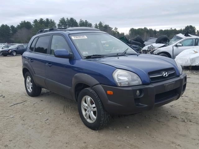 KM8JN72D37U484565 - 2007 HYUNDAI TUCSON SE BLUE photo 1