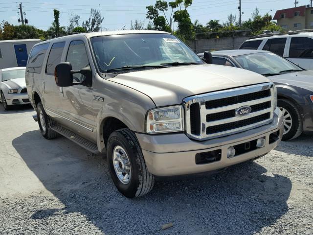 1FMNU43S84EA00069 - 2004 FORD EXCURSION BEIGE photo 1