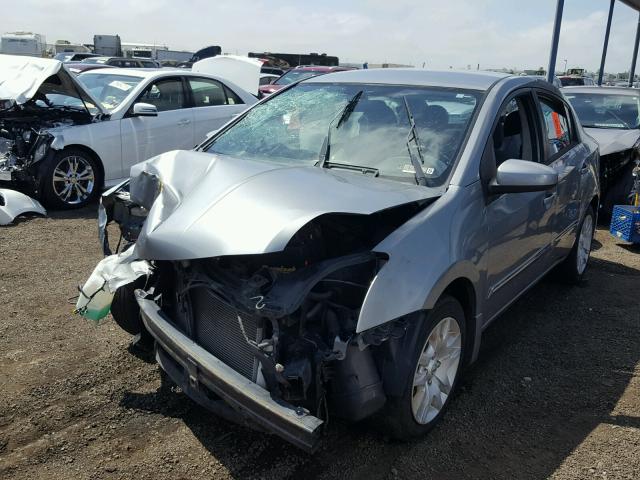 3N1AB6AP5AL724092 - 2010 NISSAN SENTRA 2.0 GRAY photo 2