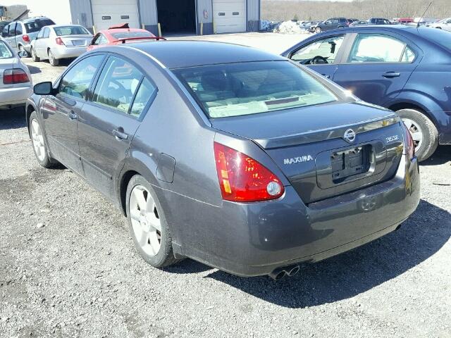 1N4BA41E16C827221 - 2006 NISSAN MAXIMA SE CHARCOAL photo 3