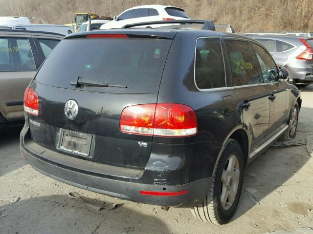 WVGBC77L84D048199 - 2004 VOLKSWAGEN TOUAREG 3. BLACK photo 4