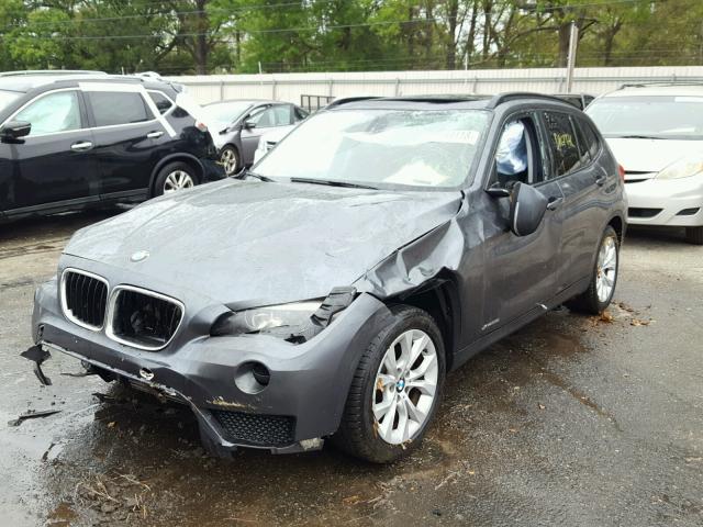 WBAVL1C51EVR93557 - 2014 BMW X1 XDRIVE2 GRAY photo 2