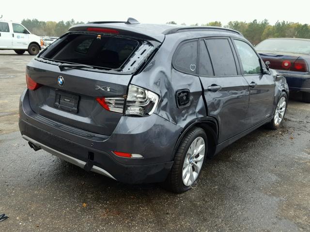 WBAVL1C51EVR93557 - 2014 BMW X1 XDRIVE2 GRAY photo 4