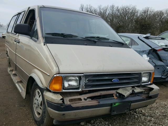 1FMDA31X0MZA57842 - 1991 FORD AEROSTAR GOLD photo 1