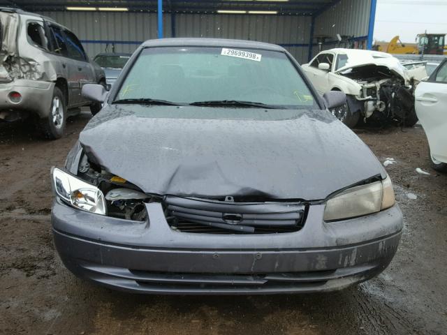 4T1BG22K1VU125941 - 1997 TOYOTA CAMRY CE GRAY photo 9