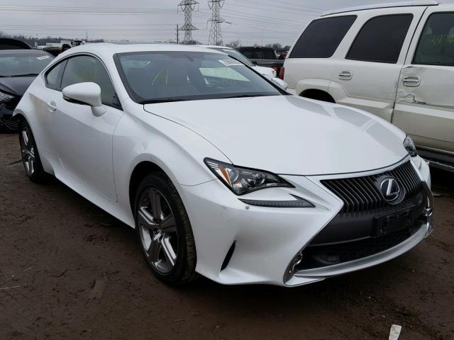 JTHSE5BC7F5004037 - 2015 LEXUS RC 350 WHITE photo 1