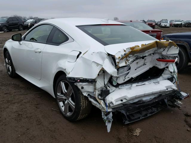 JTHSE5BC7F5004037 - 2015 LEXUS RC 350 WHITE photo 3