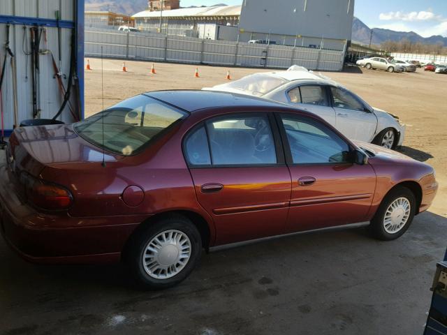 1G1ND52J62M567458 - 2002 CHEVROLET MALIBU RED photo 9