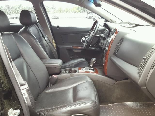 1G6DM57T770175717 - 2007 CADILLAC CTS BLACK photo 5